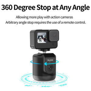 Cardan de seguimiento de 360º Camara Vlog Live tanto GoPro como Smartphone