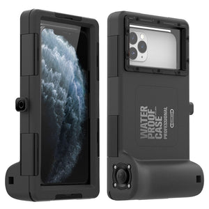 15M Diving Waterproof 360 full Body Protective Phone Case For iPhone 11 12 Pro Max Swimming Diving Water Proof Case For Note 10