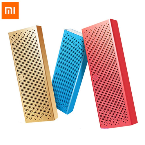 Xiaomi Mi Bluetooth Speaker Portable Stereo Wireless USB with HD Sound AUX Built-in Mic Square Speaker Global Version