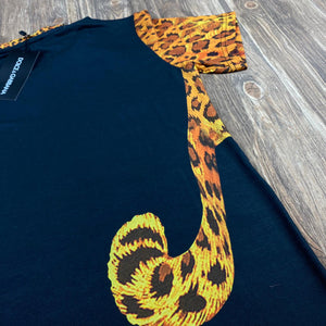 Camiseta algodon y licra animal print pantera 2XL Alta calidad. Brand