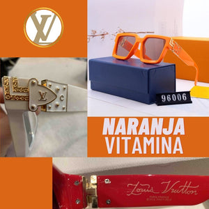 MILLIONAIRE 1.1 sunglasses LV en Naranja vitamina 96006