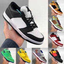 Cargar imagen en el visor de la galería, Zapatillas de baloncesto de cuero genuino multiples colores.