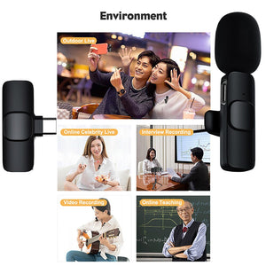 Mini micrófono Universal con enganche, Plug And Play, para teléfono, PC, tableta, cámara