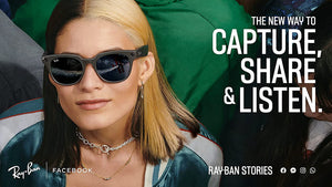 Ray-Ban Stories - Lentes de sol inteligentes con foto, video y audio