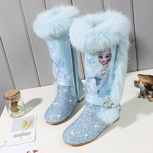 Frozen botas con lentejuelas para niñas Disney 4-13 años, invierno. 24.37