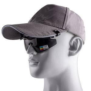 Gafas polarizadas deporte aire libre (golf, ciclismo, pesca) con Clips para visera