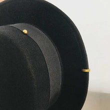 Cargar imagen en el visor de la galería, Fibonreci Sombrero de fieltro con imperdibles: 55-58cm