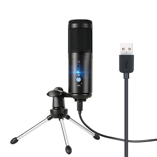USB microphone condenser computer microfono condensador for PC  for Youtube studio recording internet meeting singing YR04