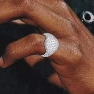 Joyería Fina VVS1 con certificado moissanita para mujer, anillos S925 de plata