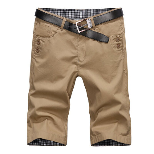 Pantalon corto de oficina, algodon hombre. 28-40