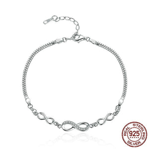 Pulsera Plata Ley 925 Kara Sevda Amor infinito