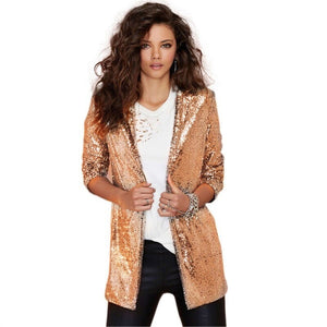 Bling Bling chaqueta lentejuelas, dorado, plateado y negro, brillante.2XL