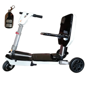 Scooter Eléctrico ultraligero para personas mayores, equipaje de movilidad, plegable.