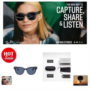 Ray-Ban Stories - Lentes de sol inteligentes con foto, video y audio