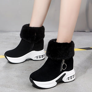 Botas de nieve con plataforma, botines informales invierno 35-41