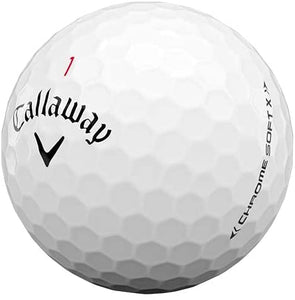 Callaway - Pelotas de golf suaves cromadas.