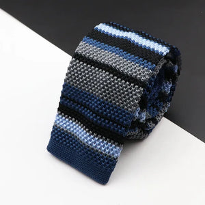 Corbata de rayas corbatas de cuello delgado 6cm