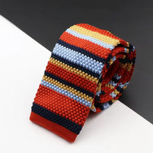 Cargar imagen en el visor de la galería, Corbata de rayas corbatas de cuello delgado 6cm