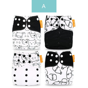 Pañales desechables respetuosos con el medio ambiente 0-2 años 3-5kg . 4 unidades/set. Diaper Liner.