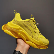 Cargar imagen en el visor de la galería, Paris sneakers suela cristal triple S. 36-45. Colores solidos y combinados