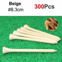 Cargar imagen en el visor de la galería, 300/100 Uds Tees para Golf de bambú más fuerte que de madera tamaño de camiseta/54/70/83mm| |