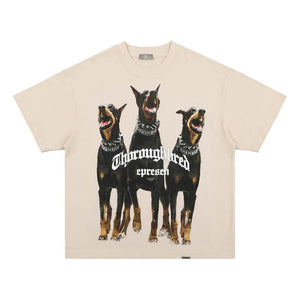 Oversize t-shirt : Europe Dog Cotton HD. L