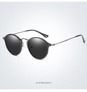 Gafas sol polarizadas aluminio y magnesio unisex lentes de conducción súper ligeras, 48mm, UV400