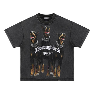Oversize t-shirt : Europe Dog Cotton HD. L