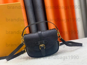 Bolso diseño lujo piel Canvas crossbody