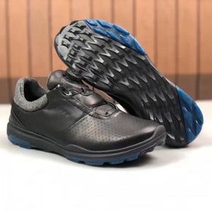 Zapatos Golf ECCO sin espiga hombre 39 45, cuero genuino con bukle.