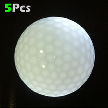 Cargar imagen en el visor de la galería, Bolas Golf profesionales luminosas con LED, entrenamiento larga duración, 5 uds.