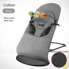 Cargar imagen en el visor de la galería, Silla de bebé recién nacido sillón reclinable movible y plegable.Musica