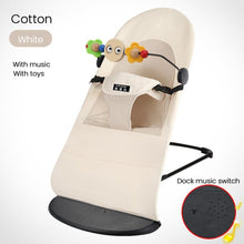 Cargar imagen en el visor de la galería, Silla de bebé recién nacido sillón reclinable movible y plegable.Musica