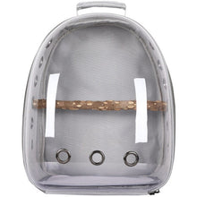 Cargar imagen en el visor de la galería, Bolsa de viaje para loros y mascotas, mochila transparente. 31x28x41cm