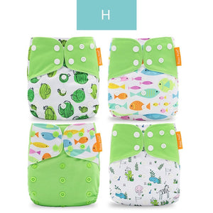 Pañales desechables respetuosos con el medio ambiente 0-2 años 3-5kg . 4 unidades/set. Diaper Liner.