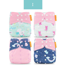 Cargar imagen en el visor de la galería, Pañales desechables respetuosos con el medio ambiente 0-2 años 3-5kg . 4 unidades/set. Diaper Liner.