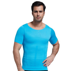 Camiseta moldeadora para hombre 8 colores.