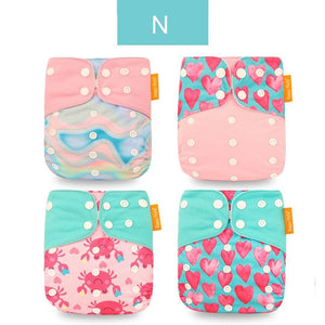 Pañales desechables respetuosos con el medio ambiente 0-2 años 3-5kg . 4 unidades/set. Diaper Liner.