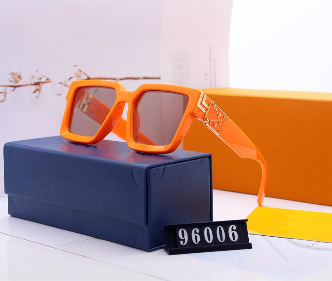 Anteojos de sol Louis Vuitton 1.1 Millionaires W con marco de acetato/metal  color naranja, lente naranja de plástico/nailon clásica, varilla naranja de  acetato/metal
