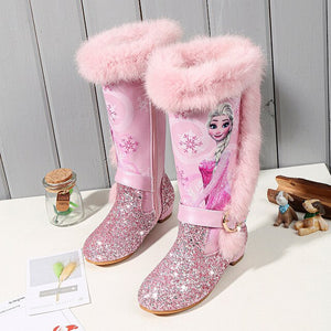 Frozen botas con lentejuelas para niñas Disney 4-13 años, invierno. 24.37