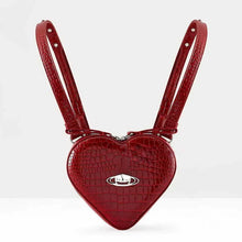 Cargar imagen en el visor de la galería, Bolsos de diseñador Vivi para mujer, mochila en forma corazon.