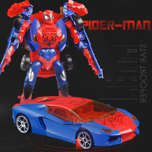 Marvel Transformers de spiderman.