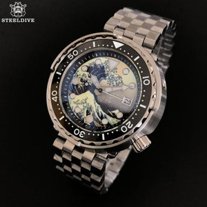 Reloj buceo 300m esfera lumnosa 47.5mm. 3 años garantia.