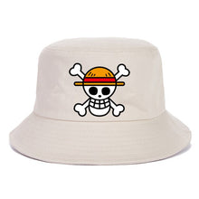 Cargar imagen en el visor de la galería, Sombrero pescador anime unisex One Piece.