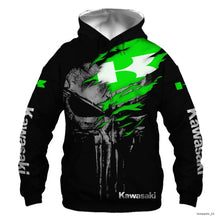 Cargar imagen en el visor de la galería, Green Fashion: Sudadera Kawasaki 6XL