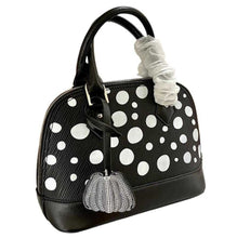 Cargar imagen en el visor de la galería, Luxury YK louiseits Alma BB designer bag polka dots 24x18